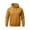 04-Gold, variant on Yutgune Men's Loose Fit Pullover Hoodie, Solid Long Sleeve Hooded Sweatshirt with Side Pockets