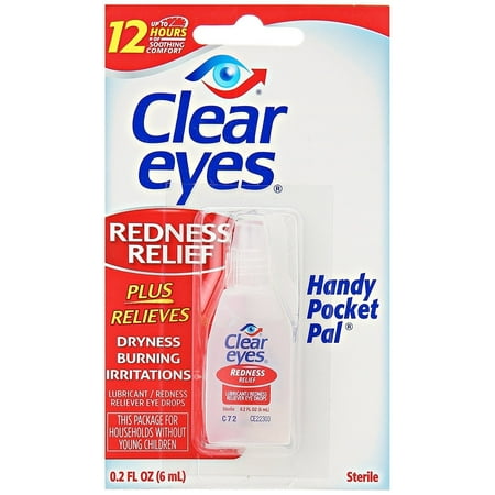Clear Eyes Redness Relief Handy Pocket Pal .2 oz