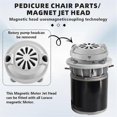 thumbnail image 4 of Magnetic Jet Head -004 for LURACO Jet Motor Pedicure Spa Tubs Chair, 4 of 5