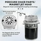 thumbnail image 4 of Magnetic Jet Head -004 for LURACO Jet Motor Pedicure Spa Tubs Chair, 4 of 5