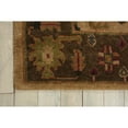 thumbnail image 3 of Nourison  Tahoe TA01 Hand-knotted Area Rug Green/Orange 2'3" x 8' Runner 8' Runner Rust, 3 of 6