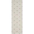 thumbnail image 5 of SAFAVIEH Dhurries Winifred Geometric Area Rug, Grey/Ivory, 5' x 8', 5 of 10