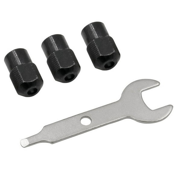 3pcs Mini Drill Chuck M8X0.75mm Chuck Nut Rotary Tool Accessories   Wrench