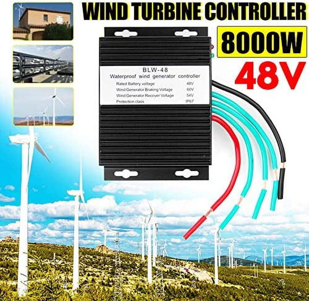 1200W-3000W Wind Solar Hybrid Controller, Wind Turbine Generator Controller Battery Charge Regulator,12V 24V 48V,24v
