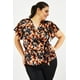 thumbnail image 5 of Blusa manga mariposa Roman Fashion /Tallas Extras, 1840 (Negro) negro 42, 5 of 7