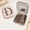 D, variant on JingChun Travel Jewelry Box Case Organizer w Mirror, Travel Essentials Case Organizer, Birthday Gifts for Women, Sister, Friend - Ring, Necklace, Earring Holder