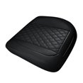 thumbnail image 1 of Elegante cuero de la PU Asiento trasero de coche Cubierta inferior Cojín Frente negro Zulema Funda para asiento de coche trasero, 1 of 8