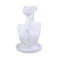thumbnail image 2 of Elegante soporte de exhibición para , estante de almacenamiento, ornamento, colgante de maniquí, modelo de exhibición de para presentació blanco Sunnimix Collar Busto Titular, 2 of 8