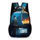 thumbnail image 1 of Luces de la Ciudad Mochila Escolar para Niños y Niñas, Mochila Infantil de Alta Calidad Ligera, Grande y Duradera 43x15x32cm, 1 of 6