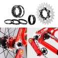 thumbnail image 1 of Cassette perfecl Acero Cog Piñón Fijo 22T Adaptador 7-10s Hub Freewheel negro, 1 of 8