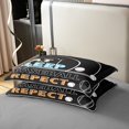 thumbnail image 4 of Erosebridal Housse de Couette Baseball 100 % Coton Format Grand Lit pour Ados, Ensembles de Literie à Imprimé Softball Format Grand Lit, Déco Sport Rétro, Réversible (Sans Couette), 4 of 8
