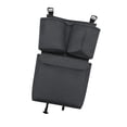 thumbnail image 1 of Bolsa colgante para cochecito, organizador portátil para juguetes y pañales al aire libre. negro, 1 of 9