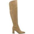 thumbnail image 2 of Marc Fisher Womens Luley Faux Suede Tall Over-The-Knee Boots, 2 of 3