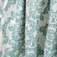 thumbnail image 4 of Home Soft Things Printed Microfiber Curtain - Mystic 2 Piece Set - Teal- 60" x 84", 4 of 5