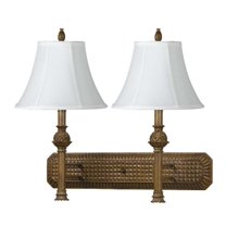 LA-60005W2L-1 Cal Lighting Elizabethe - Two Light Fixed Arm Wall Sconce