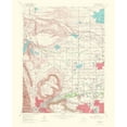 thumbnail image 2 of USGS 20x24 White Modern Wood Framed Museum Art Print Titled - Golden Colorado Quad - USGS 1967, 2 of 4