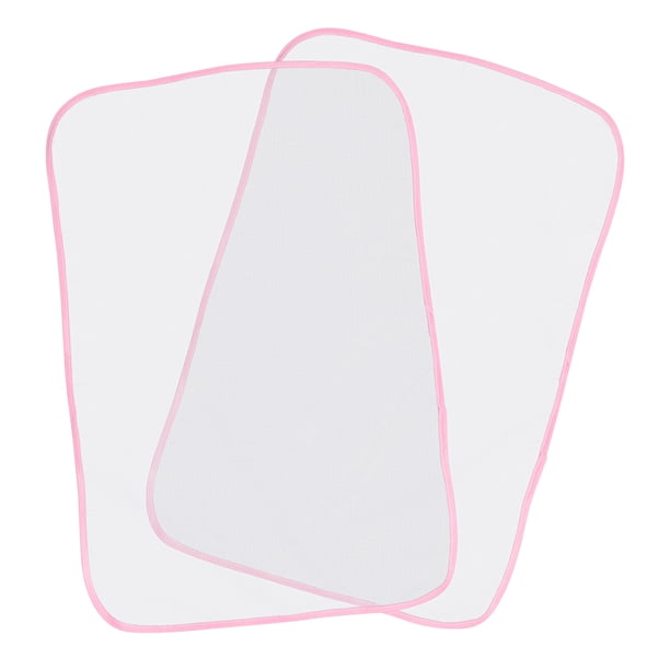 UPOUART 2Ud Tapete Portátil Para Planchar De Tela De Malla Resistente Con Limpieza Sencilla Rosa