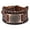 Brown (Copper), variant on Men’s Retro Punk Pirate Compass Leather Bracelet, Genuine Adjustable Leather Wristband, Nautical Vintage Style, Fade-Resistant & Hypoallergenic, 4 Colors Available