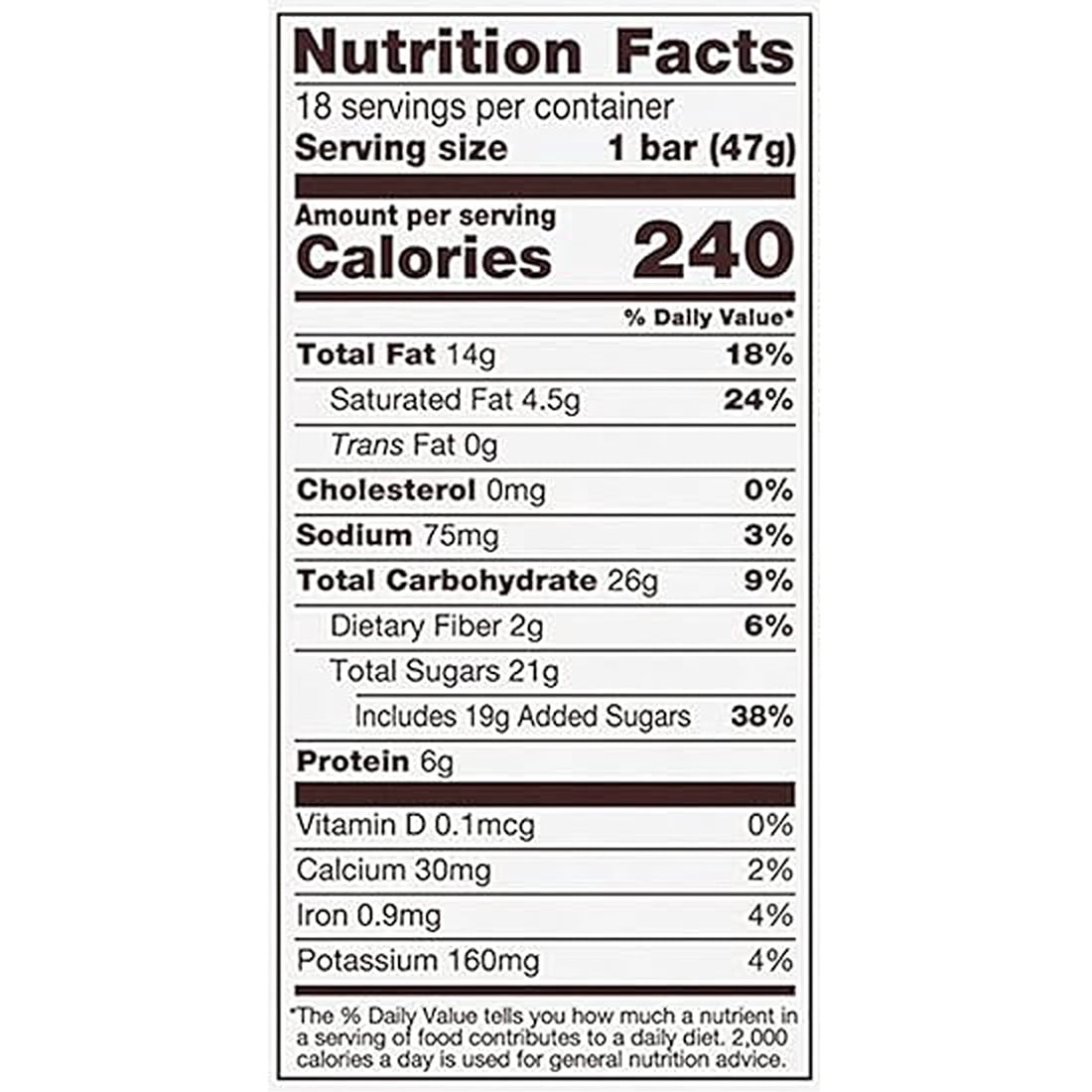 REESE'S Nutrageous Chocolate Peanut Butter Candy Bar (Pack of 18)