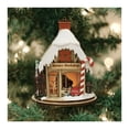 thumbnail image 2 of Ginger Cottages Santa's Workshop Cottage Wood Ornament Coca Cola 84002, 2 of 3