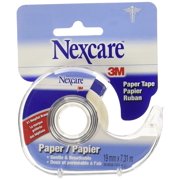 Nexcare Gentle Paper First Aid Tape With Dispenser, 3/4 in x 8 yds