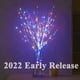 thumbnail image 2 of Guirnalda de luces Hairui de Lighed Branches, 150 litros, 8 funciones, color blanco cálido, 2 of 9