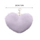 thumbnail image 3 of Almohada decorativa en forma de corazón - Cojín decorativo ultra suave de piel sintética para sofá, cama y salón - 18 pulgadas, 3 of 6