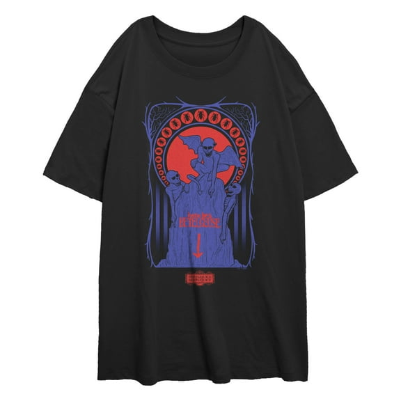 Junior's Beetlejuice Beetlejuice Retro Here Lies Tombstone Graphic T-Shirt