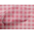 thumbnail image 4 of oneOone Cotton Cambric Medium Pink Fabric Gingham Check Fabric For Sewing Printed Craft Fabric By The Yard 56 Inches Wide, 4 of 4
