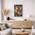 thumbnail image 5 of Framed Canvas Wall Art Tropical Leaves Botanical Print for Living Room Decoration - 16"x24" WHITE, 5 of 8