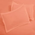thumbnail image 4 of ROYALE LINENS Coral Duvet Cover King Size - Soft King Duvet Cover Set - 3 Piece Double Brushed King Duvet Covers with Zipper Closure, 1 King Duvet Cover 104x90 inches and 2 Pillow Shams (King, Coral), 4 of 8