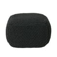 thumbnail image 2 of Knitted Cotton Pouf Cube Versatile 20"x20" Floor Seating for Living Rooms & Bedrooms, 2 of 8
