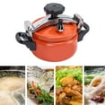 thumbnail image 1 of 1.5L Pressure Canning Pot Canner, Aluminum Alloy Material Cook Evenly and Quickly Easy to Open Pressure Canning Cooker for HomeGreen, 1 of 7