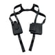 thumbnail image 4 of Bolso de hombro oculto bajo el brazo de piel sintética para fiestas, deportes al aire libre y compras. Negro, 4 of 9