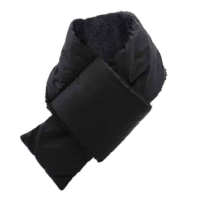 Adult Winter Solid Neck Protection Outdoor Windproof and Warm Down Cotton Scarf