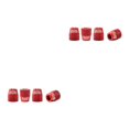 thumbnail image 3 of maskred 4x M6 Bike V Brake Pads Hardware Install Bolts Mountain Fixed Screw Red 12x10MM 2Set, 3 of 6