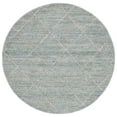 thumbnail image 2 of Safavieh Himalaya Zoe Geometric Wool Area Rug, Blue, 6' x 6' Round, 2 of 11