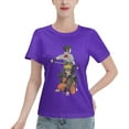 thumbnail image 1 of Women's Basic Short Sleeve T-Shirt Naruto Naruto Sasuke, 1 of 6
