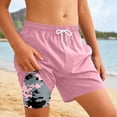 thumbnail image 5 of Boys Swim Trunks with Compression Liner Pink Quick Dry Swimwear Boys Beach Swim Boards Shorts Boys 11-12 Years Shorts, 5 of 5