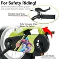thumbnail image 4 of 16" Kids Bike with Training Wheels, SHINPT Kids Bicycle for Boys and Girls, 16inch Bike for Kids Ages 5-8 with Adjustable Saddle&Handlebar, Girls Bike for Toddlers for Outdoor, Park, Neighborhood, 4 of 11