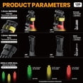 thumbnail image 4 of Kit de herramientas de crimpado SOMELINE, conectores impermeables 22-14 AWG, 4 of 8