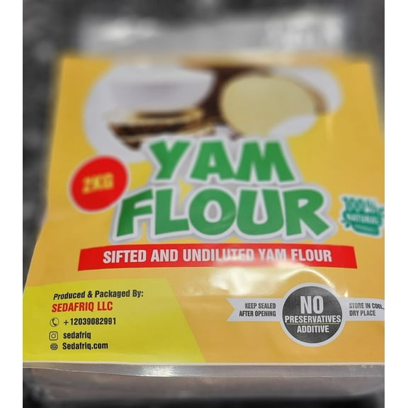 Sedafriq All-Purpose Yam Flour 2 kg Pack