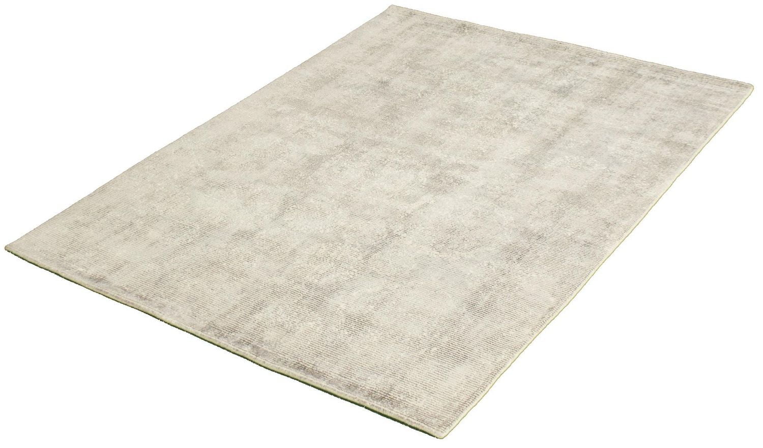 ECARPETGALLERY 5'4" x 7'6" Transitional Eternity Hand-knotted Area Rug for Living Room, Dining Room and Bedroom in Ivory