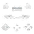 thumbnail image 3 of eXtremeRate Transparent Clear Replacement Buttons LB RB LT RT Bumpers Triggers D-pad ABXY Start Back Sync Share Keys for Xbox Core Wireless Controller, 3 of 8