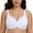 White, variant on MELENECA Women's Plus Size Minimizer Underwire Full Coverage Unlined Seamless Cup Bras Black 42C
