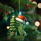 thumbnail image 3 of Rapeiae 2D Acrylic Christmas Tree 26 Letter Pendant Decorative Gift Family Christmas Party Pendants, 3 of 5