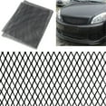 thumbnail image 5 of Universal Car Front Bumper Grille Mesh 40"x13" Aluminum Black For Car SUV Pickup, 5 of 5