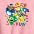 thumbnail image 2 of Disney - Make It Fun - Toddler & Youth Crewneck Fleece Sweatshirt, 2 of 4
