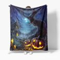 thumbnail image 1 of Xmas Rat Fll Digital Blanket Nap Blanket, 1 of 5