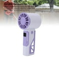 thumbnail image 3 of Ventilador Turbo, Soplador de Aire Portátil para Secador de Coche de 100 Velocidades Con Batería Recargable De 4000 Mah, Mini Ventilador para Viajes al Aire Libre, 3 of 7